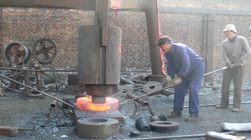 open-die forging