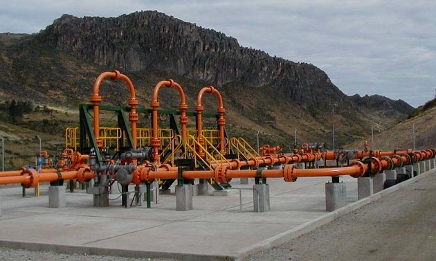 The valve station of the slurry pipeline